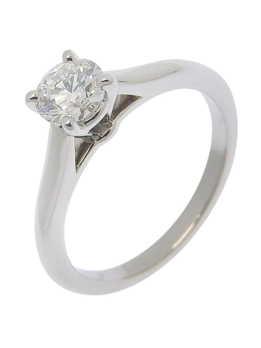 Cartier Solitaire .46 Vs1 EX Platinum Diamond Ring